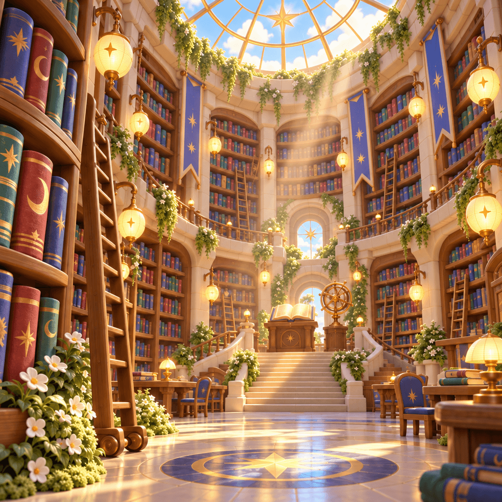 The Grand Library location card
